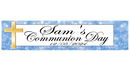 Personalised Boys First Holy communion Banner