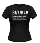 Fun Novelty RETIRED Tshirt
