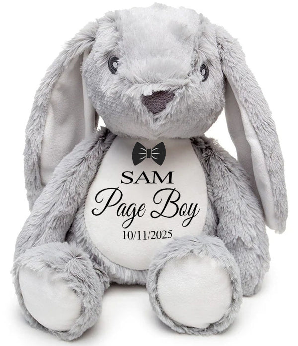 Personlaised Page Boy Teddy- Bunny