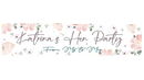 Classy Personalised Hen Party Banner