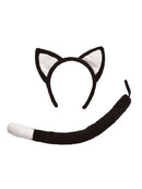 Cat Set Black (Ears + Tail)