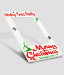 Personalised Christmas Theme Selfie Frame