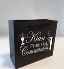 Luxury Personalised First Communion Script Design Deluxe Gift Bag