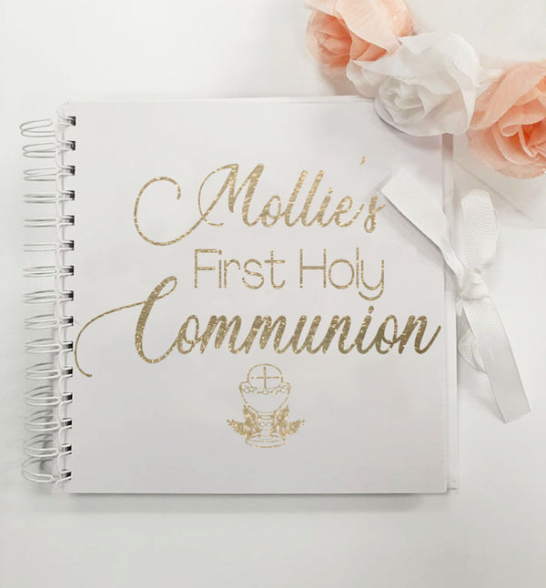 Personalised First Holy communion Memory book