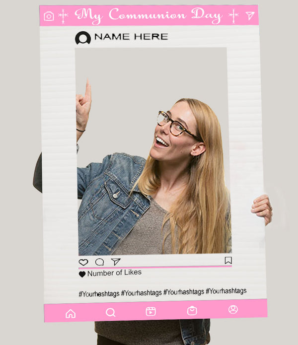 Personalised My Communion/Confirmation Day Selfie Frame