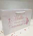 Luxury Personalised First Communion Script Design Deluxe Gift Bag