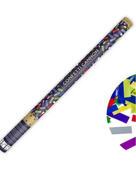 Confetti and streamers Metallic cannon, mix, 60cm