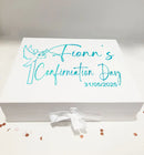 Luxury Personalised Confirmation Gift Box Script design