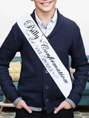 Personalised confirmation Day Sash