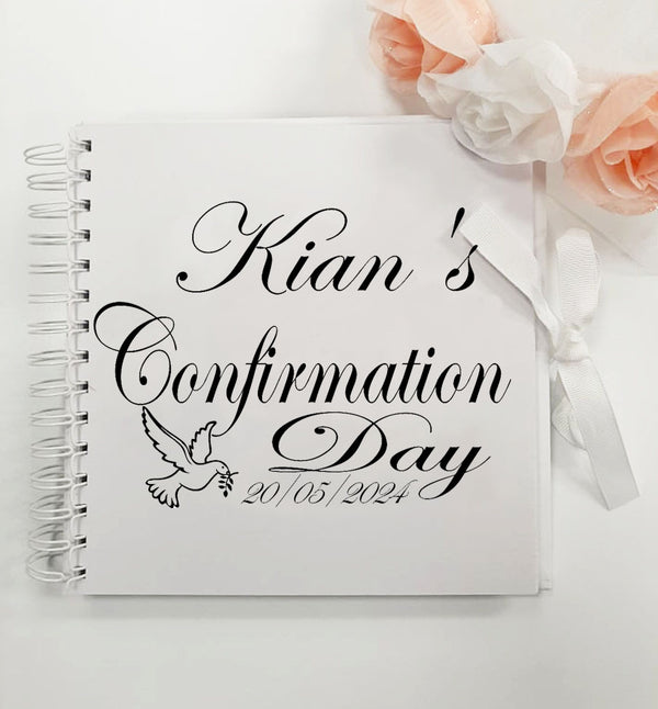 Personalised Confirmation Day Memory book
