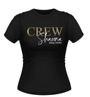 Personalised CREW Hen Party Tshirt with Name