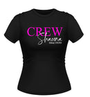 Personalised CREW Hen Party Tshirt with Name