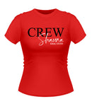 Personalised CREW Hen Party Tshirt with Name
