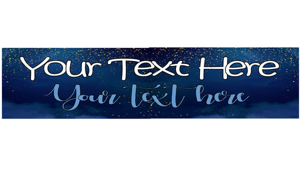 'Design Your Own' Personalised Banner