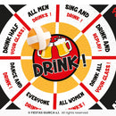 Drink dart board Costume