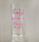 Personalised Juice glass