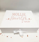 Luxury 'Flower Girl' Personalised Gift Box