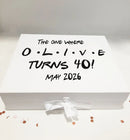Luxury Personalised Friends theme ANY OCCASION Gift Box