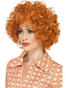 ginger curly afro wig