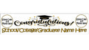 Personalised Graduation Banner with Photos/Crest