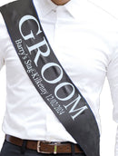 Personalised GROOM Sash