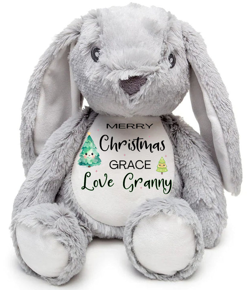 Personalised Christmas Theme Teddy-Bunny
