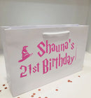 Luxury Personalised Harry Potter theme ANY OCCASION Gift Bag