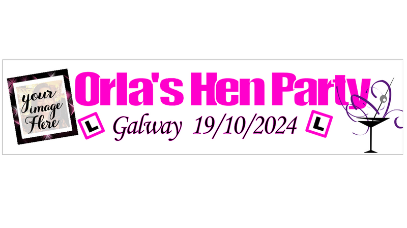 Personalised Hen Party with Photo