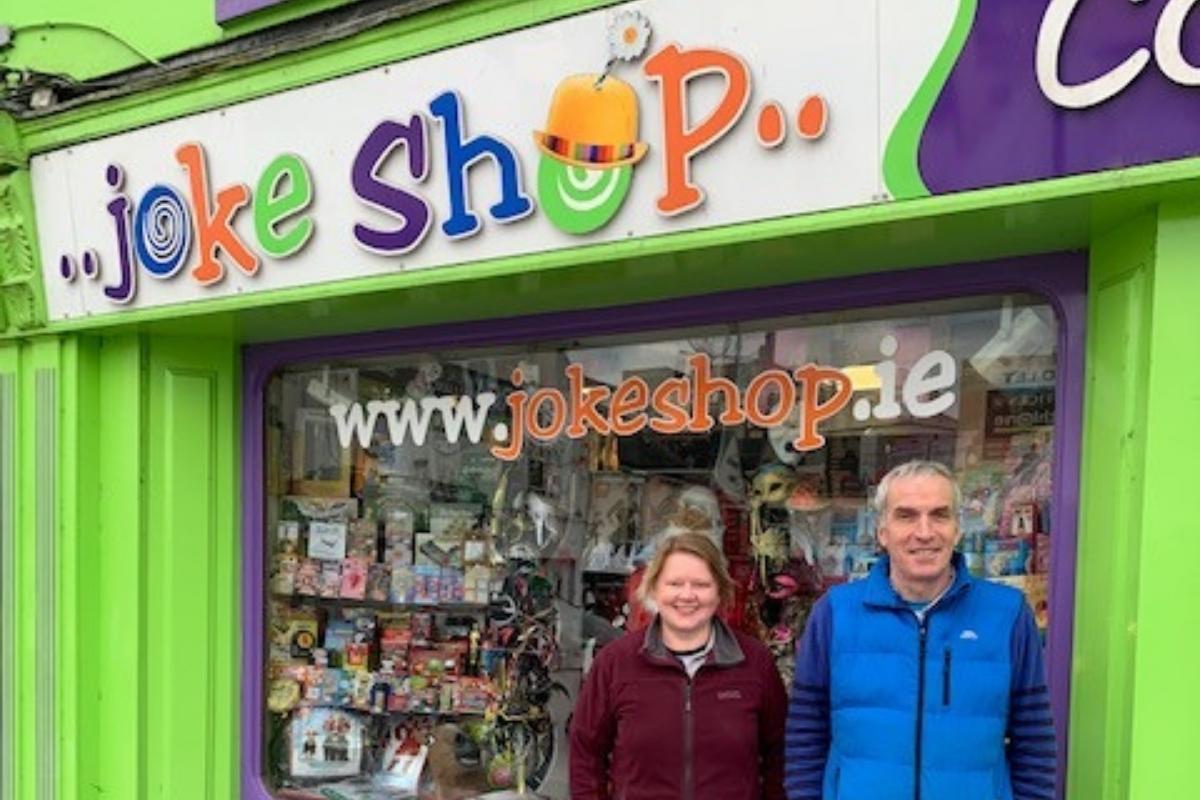 Joke shop sales