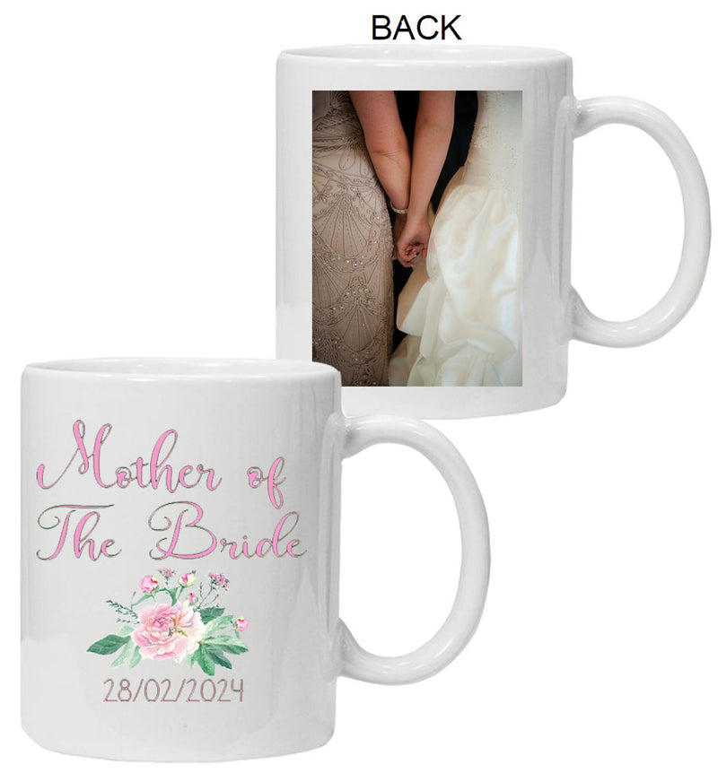 Personalised Mother of the Bride Mug