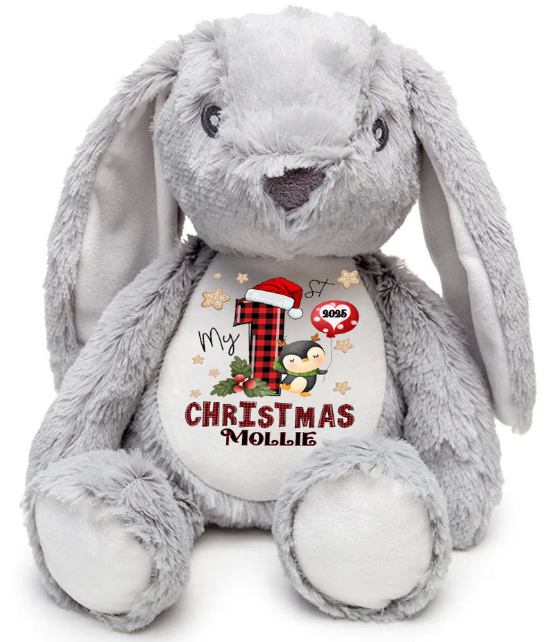 Personalised 'My First Christmas' Teddy-Bunny