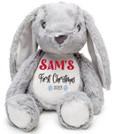 Personalised 'My First Christmas' Teddy-Bunny