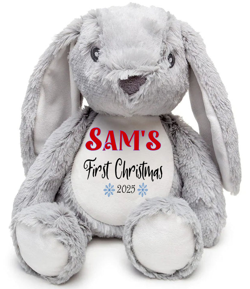 Personalised 'My First Christmas' Teddy-Bunny