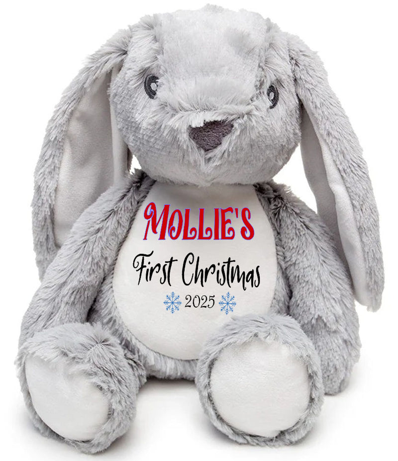 Personalised 'My First Christmas' Teddy-Bunny