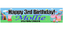 Personalised Child's Birthday Banner