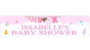 Personalised Baby Girl- Baby Shower/Birthday/Gender Reveal Banner