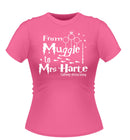 From Muggle to Mrs Personalised Tshirt