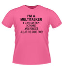 Funny 'MULTITASKER' Novelty Tshirt
