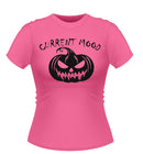 'CURRENT MOOD' Fun novelty Halloween Theme Tshirt