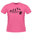 Fun Jump into Beer design Personalised Stag Party Tshirt