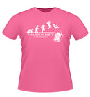 Fun Jump into Beer design Personalised Stag Party Tshirt