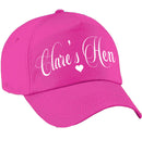 Personalised Hen Party Baseball Hat