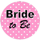 Hen Night Bride to be polka dot badge