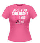 Funny 'CHILDISH' Novelty Tshirt