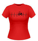Tractor Heartbeat Funny Tshirt