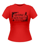Gatsby/Flapper Personalised Hen party Tshirt