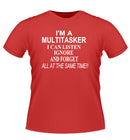 Funny 'MULTITASKER' Novelty Tshirt