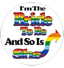 Bride To Be Badge (Set) White