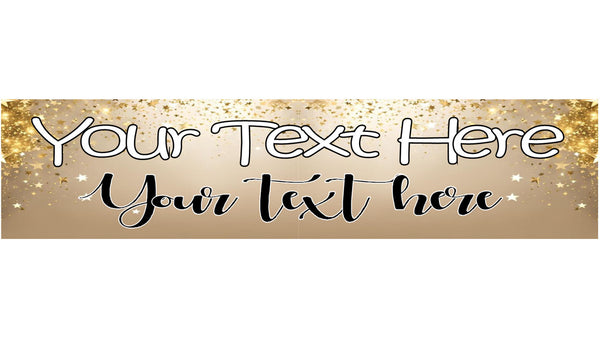 'Design Your Own' Personalised Banner