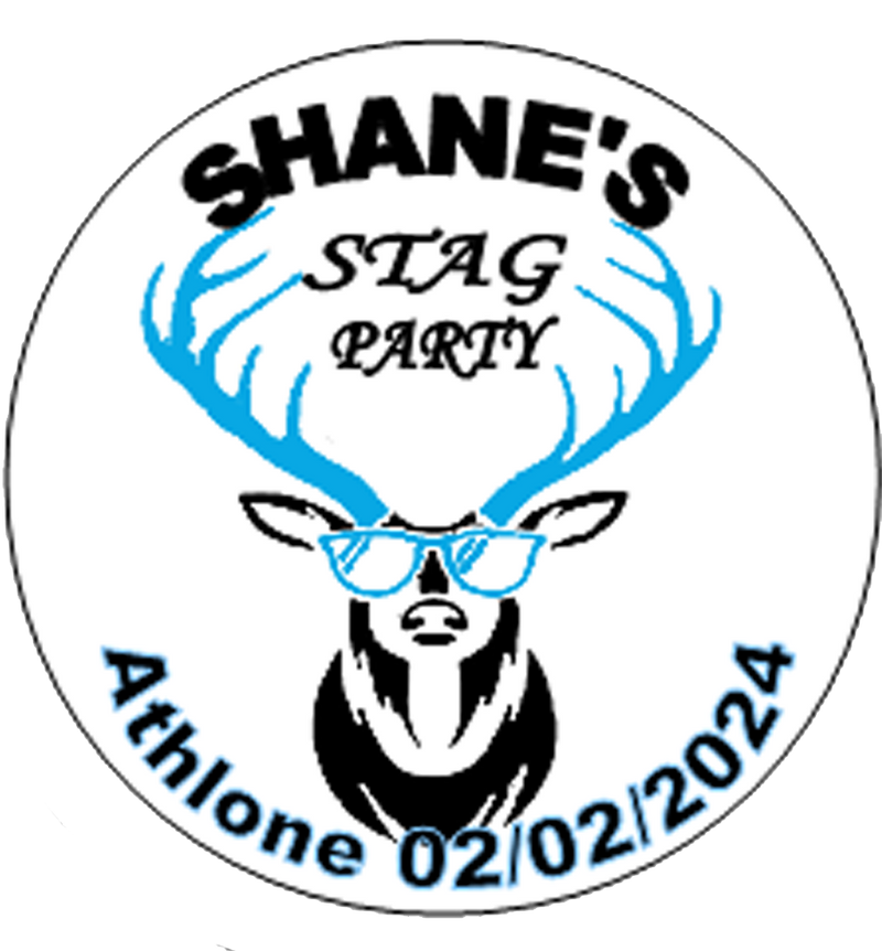 Personalised Stag party Badge